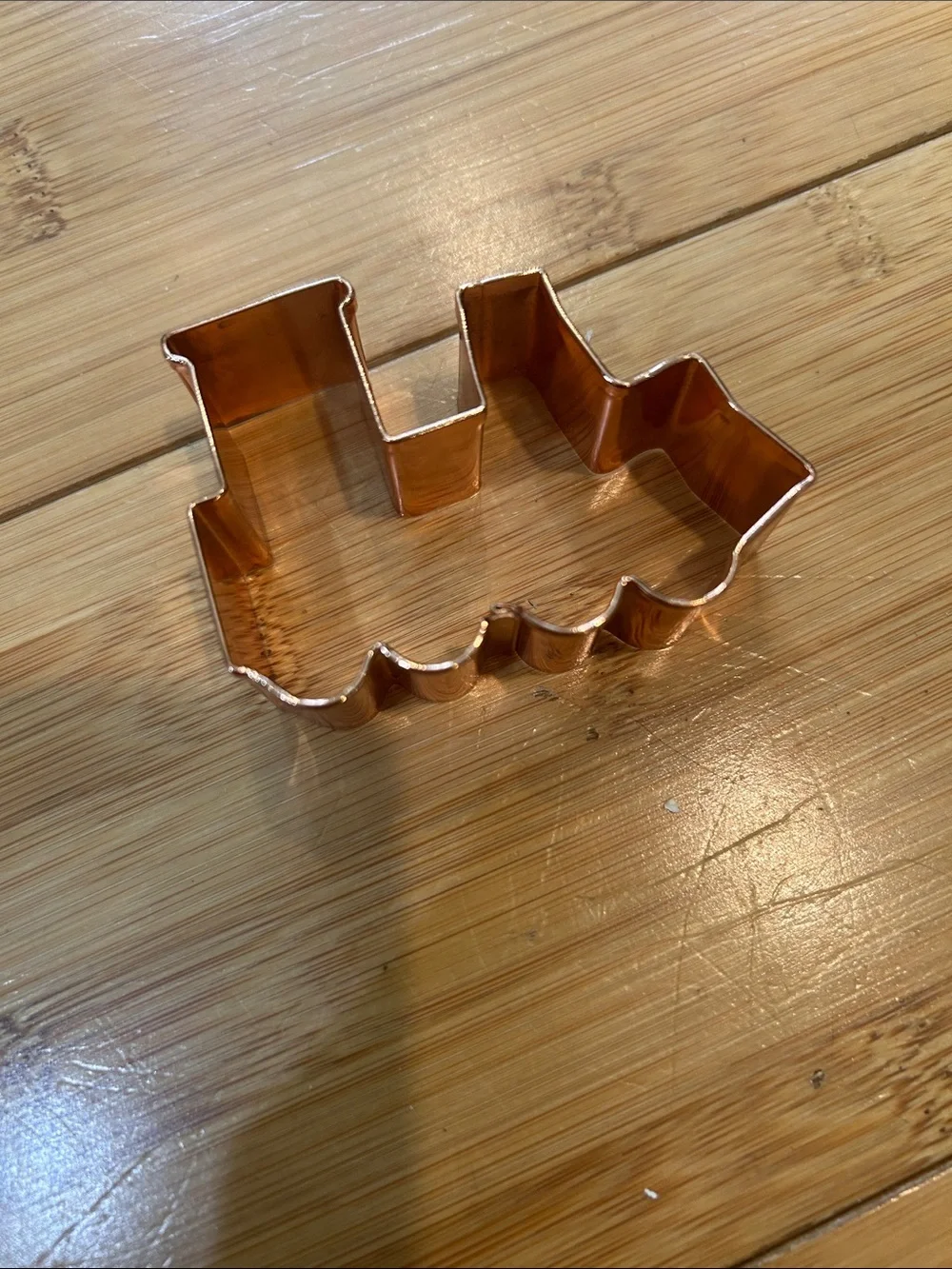 Williams Sonoma Copper Train Cookie Cutter Set